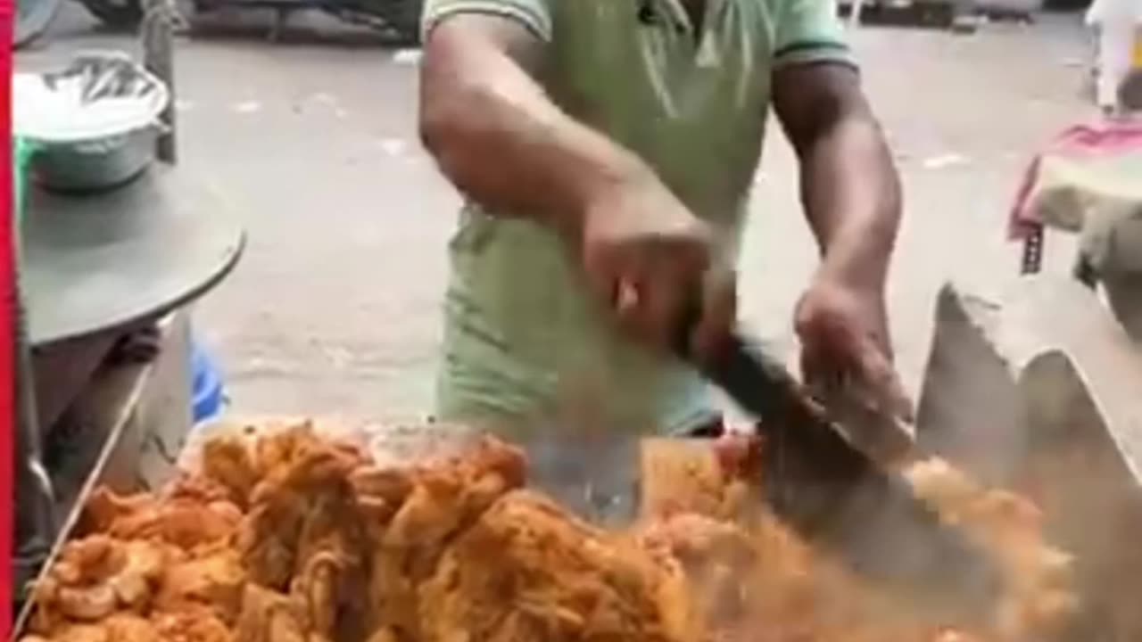 Insane shawarma cooking