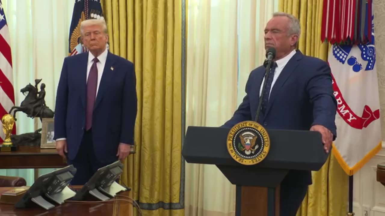 President Trump Participates in Swearing in Ceremony for the Secretary of Health and Human Services