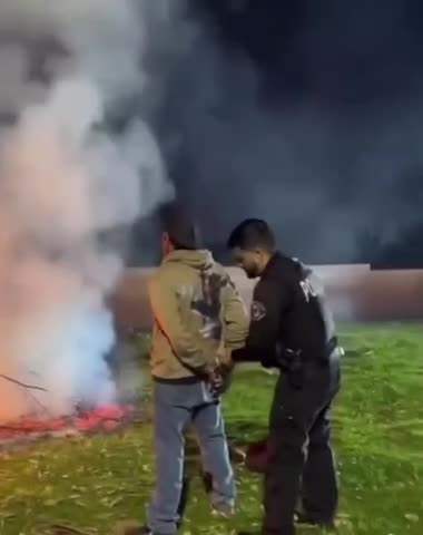 The government wants us to think its the immigrants with staged footage like this