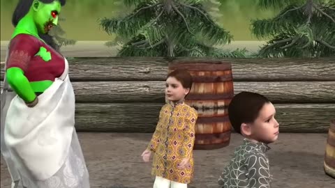 चंटू-बंटू-ने-चुड़ैल-को-उल्लू-बना-दिया