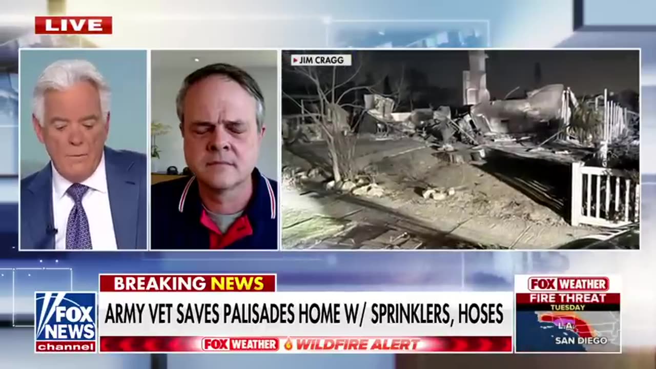 Army veteran saves homes from wildfires: ‘It’s my duty’