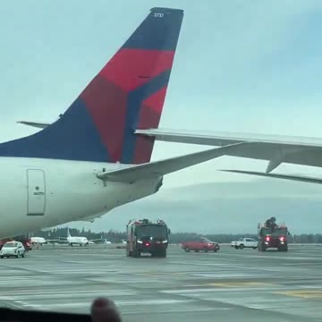 Japan Airlines plane collides with parked Delta Air Lines aircraft at Seattle Airport