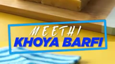 Super easy Meethi Khoya Barfi - By Food Fusion