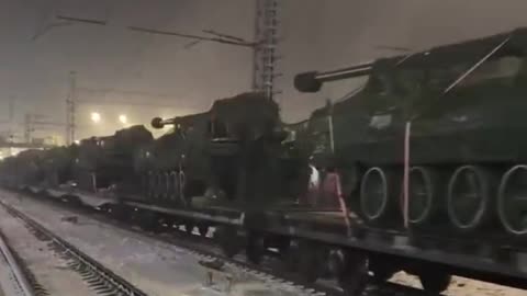 🇷🇺🇺🇦🇰🇵And another echelon with North Korean 170-mm self-propelled guns