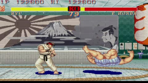 Ryu vs E. Honda