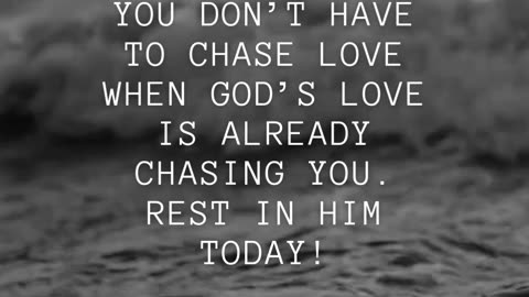God’s love doesn’t just wait—it pursues you.