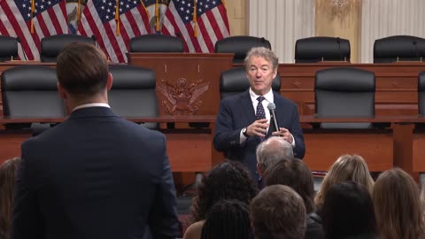 Dr. Rand Paul Speak to Liberty University Students