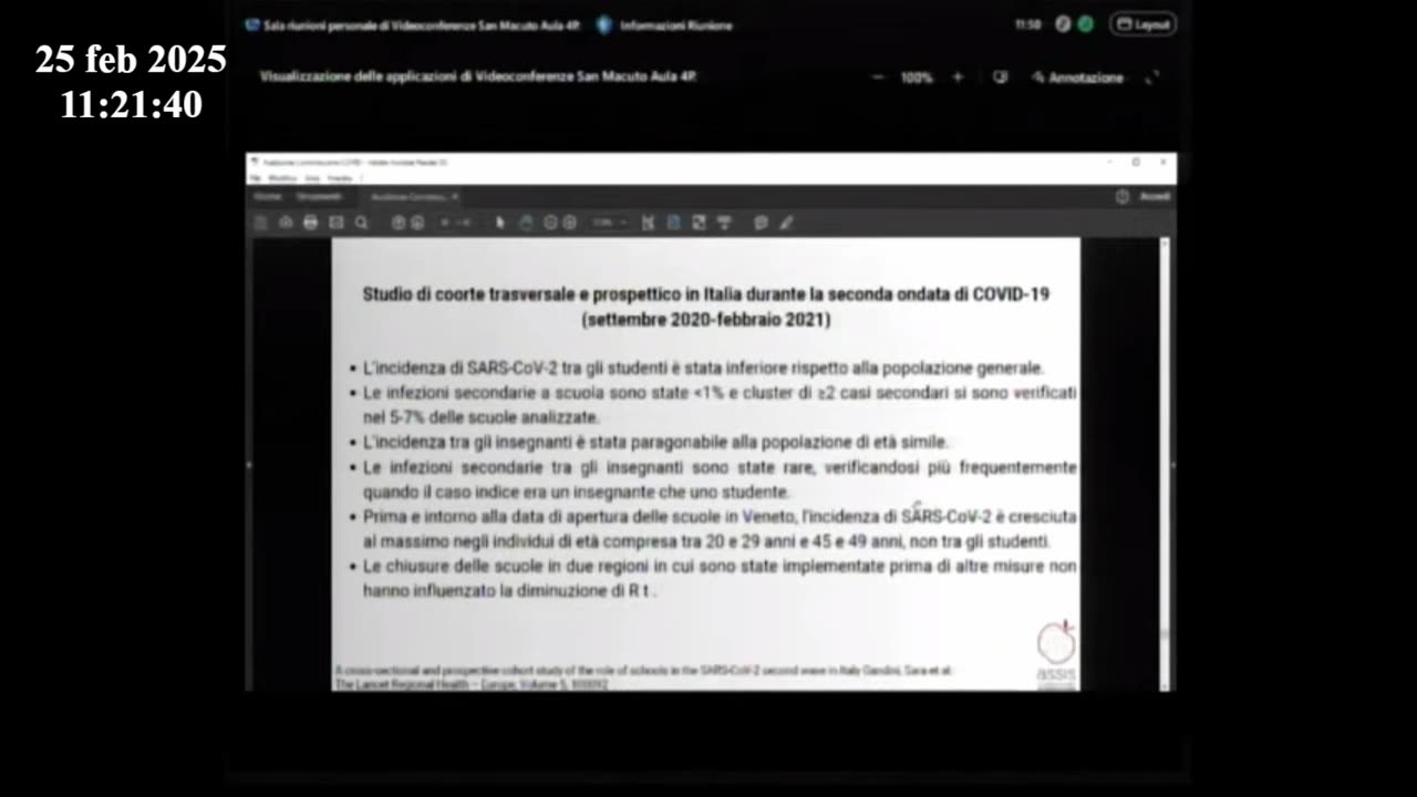 10/1 COMMISSIONE PARLAMENTARE COVID Audito Eugenio Seravalle 25-02-2025