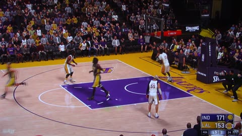 NBA2K: Indiana Pacers vs Los Angeles Lakers (Dunks-Buzzer Beater)