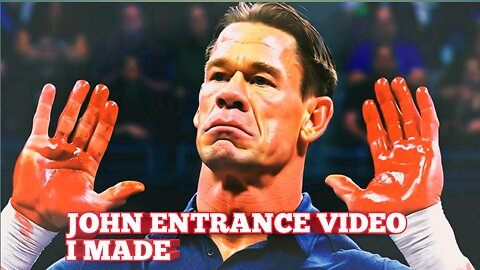 JOHN CENA CUSTOM ENTRANCE I MADE
