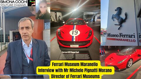 Ferrari Museum Maranello Michele Pignatti Morano interview Director of Ferrari Museums
