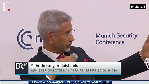 Munich Security Conference: India´s FM Jaishankar criticises West's "Double Standards"