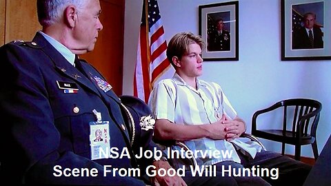 NSA Job Interview Scene From Good Will Hunting