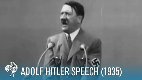 Adolf Hitler: Speech at Krupp Factory in Germany (1935) | British Pathé