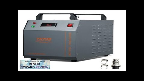 VEVOR Industrial Water Chiller CW-3000(PRO) 150W Air-Cooled Industrial Water Cooler Review