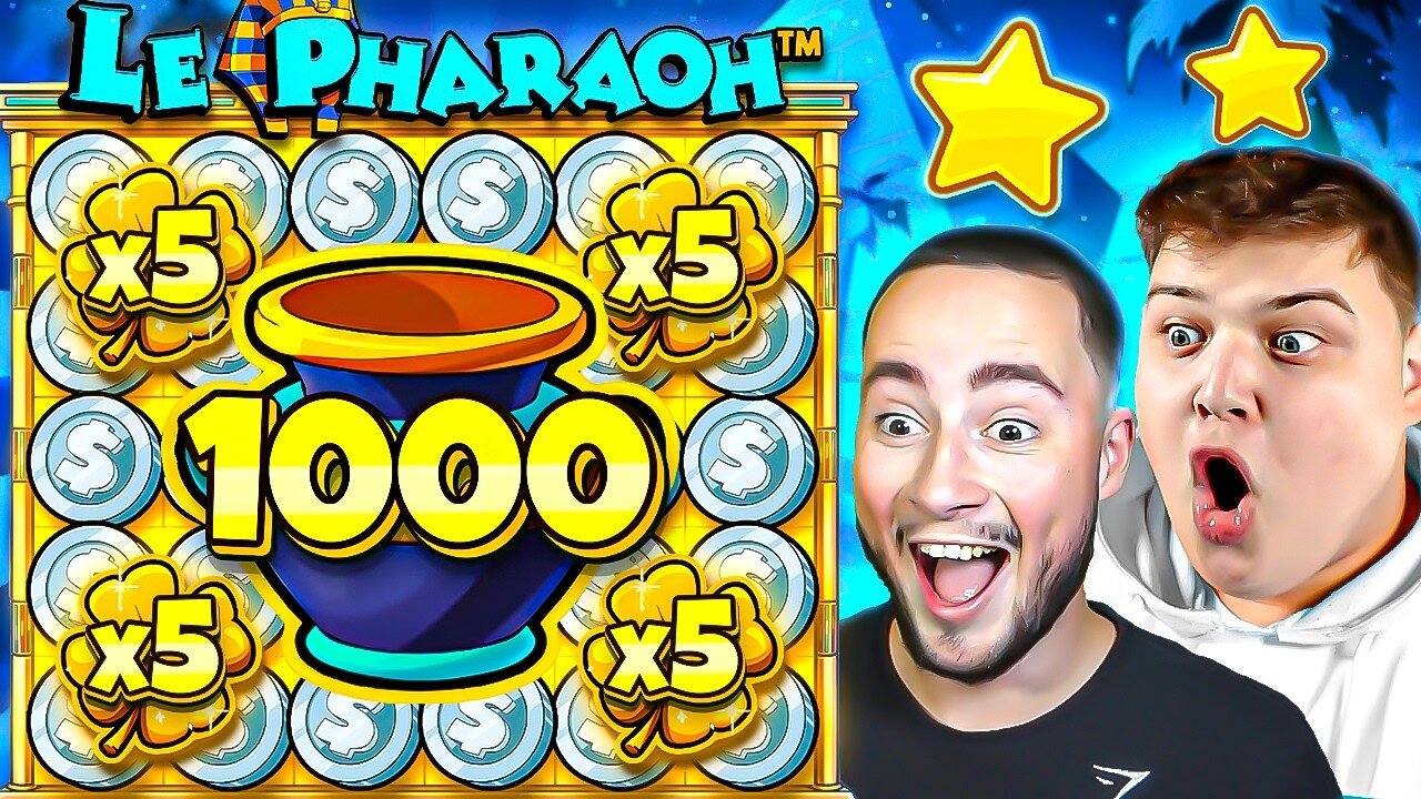 OUR BIGGEST $100,000 LE PHARAOH VIDEO.. GOLDEN CLOVERS!!!