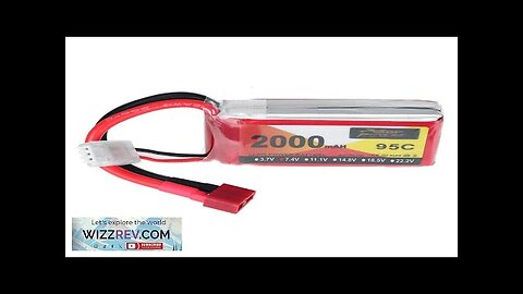 ZOP Power 7.4V 2000mAh 95C 2S LiPo Battery T Deans Plug Review