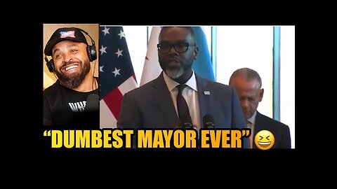 DEI Chicago Mayor Pulls the Race Card then says the DUMBEST things ever on TV!