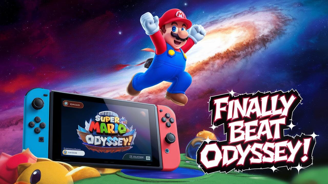 I FINALLY Beat Super Mario Odyssey for the FIRST TIME!