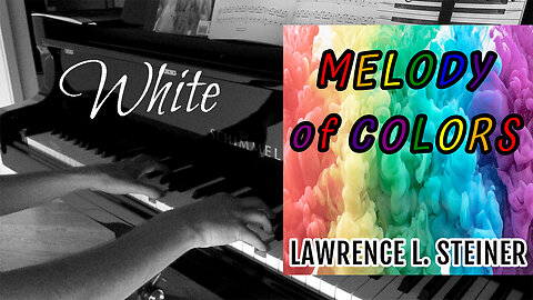 WHITE | Melody of Colors: Easy Piano Sheet Music