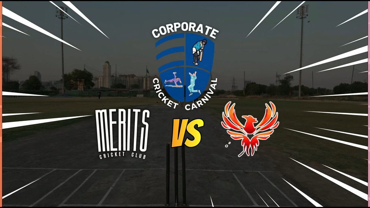 CRICKET CLUB WARS: Merits Vs Phoenix #corporatecricket #cadabraabrastudios #corpcriccarni