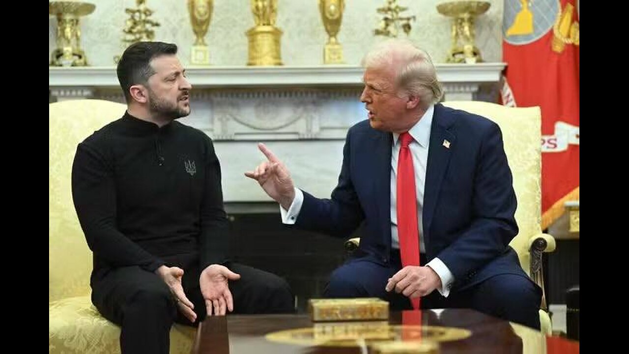 🚨🔥IN FULL: Oval Office Clash between President Donald J. Trump and President Zelenskyy