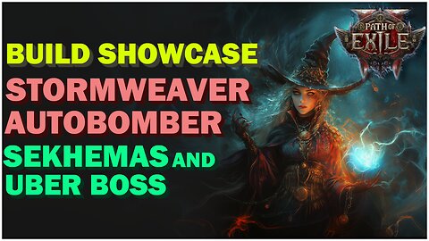 Path Of Exile 2 - StormWeaver Spark AutoBomber Build Showcase - Blink Your Way Through All Content!