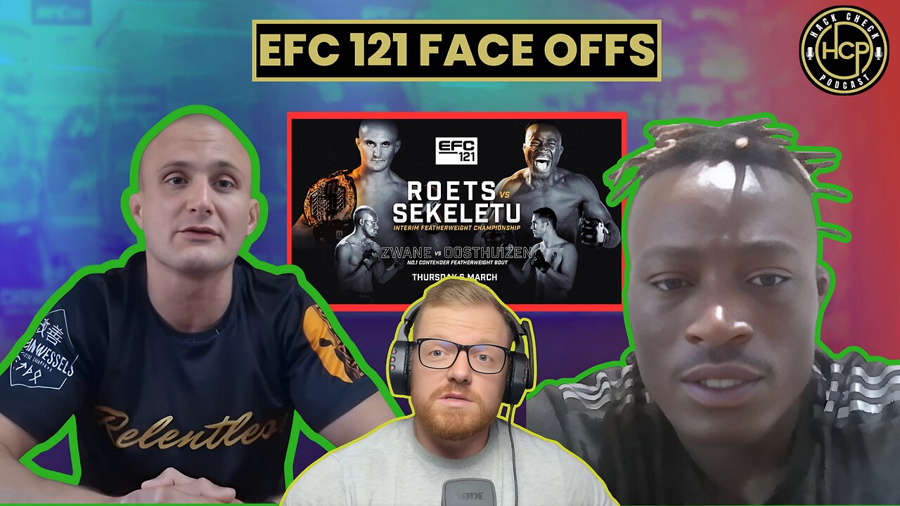 EFC 121 Face Off | Roedie Roets vs Ken Sekelethu | Featherweight World Title Fight