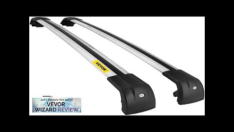 VEVOR Roof Rack Cross Bars Baggage Locking Roof Rail Crossbars Luggage Cargo Review