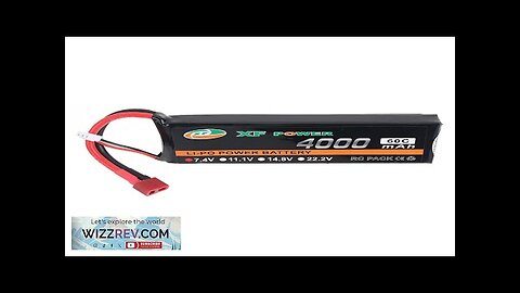 XF POWER 7.4V 4000mAh 60C 2S LiPo Battery T Deans Plug Review