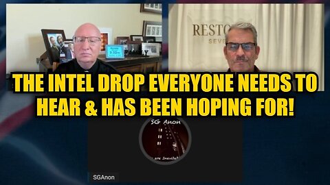 SG Anon, Johnny Enlow & Steve Shultz: The Intel Drop Everyone Needs to Hear & Has Been Hoping For!