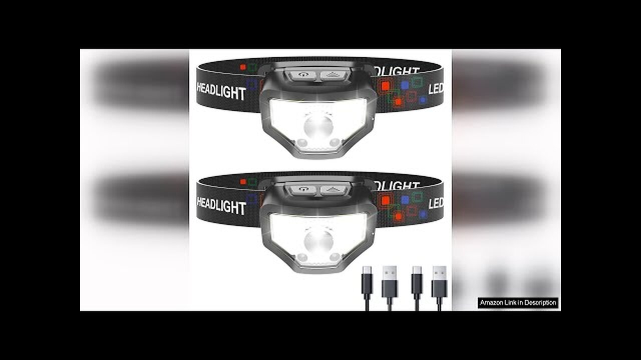 AMAKER LED Rechargeable Headlamp, 900000 Lumens Super Bright Review