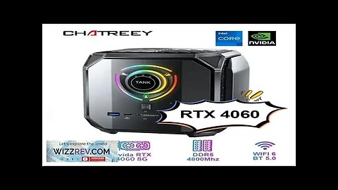 Chatreey TANK Mini PC Intel Core i9 12900H i7 12700H With Nvidia Review