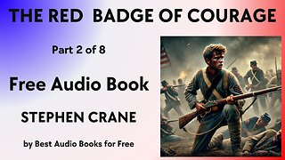 The Red Badge of Courage - Part 2 of 8 - by Stephen Crane - Best Audio Books for Free