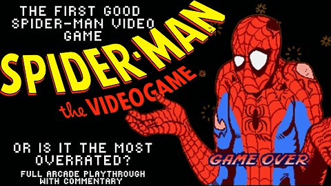 Spider-Man: The Video Game (1991) Full Arcade Game Playthrough (with Commentary)