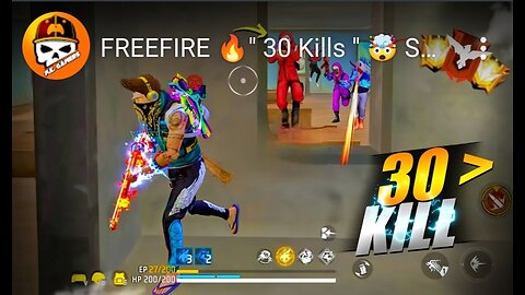 FREEFIRE 🔥" 30 Kills " 🤯 Solo vs Squad M1014 + Groza = OP 🎯Garena free fire | PK GAMERS #freefire