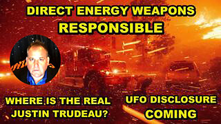 Directed Energy Weapons Used - Where Is The Real Justin Trudeau? Ufo Disclosure Incoming!