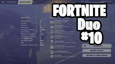 Fortnite Duo #10 - New friend