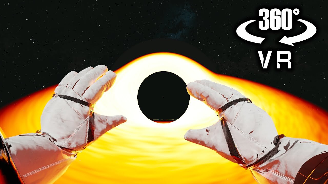 Journey Through the Abyss: A 360° VR Experience of a Black Hole"