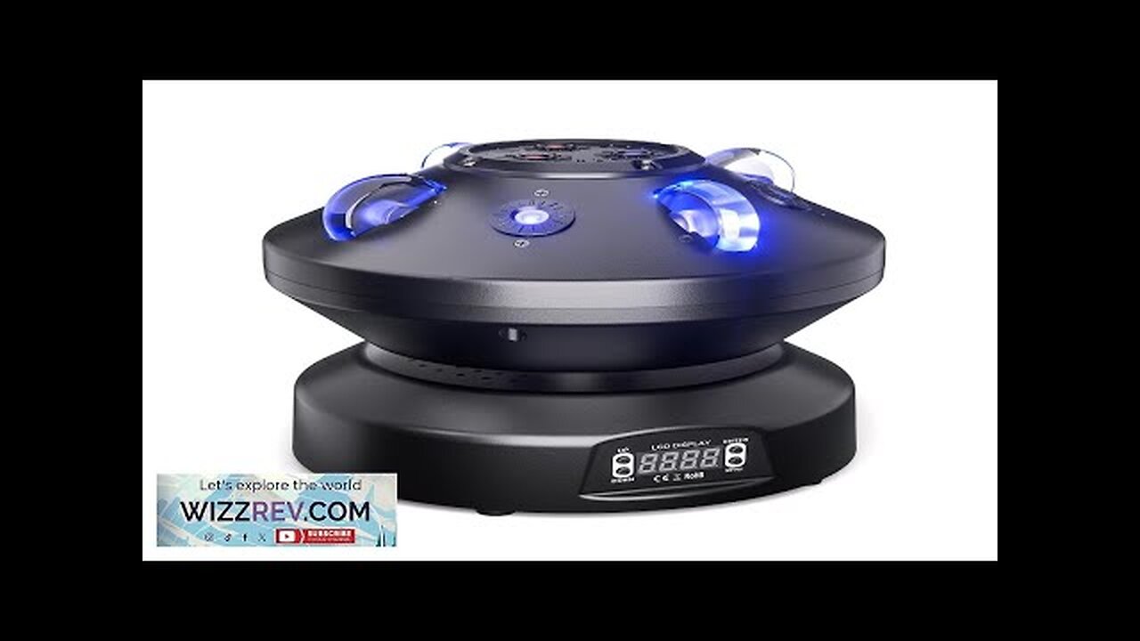 Fieryzeal 60W Moving Head Light Star Light Stage Light Dance Birthday Bar Review