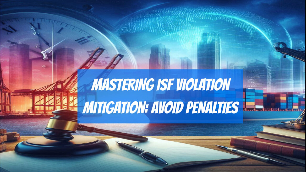 ISF Violation Mitigation: Protect Your Supply Chain