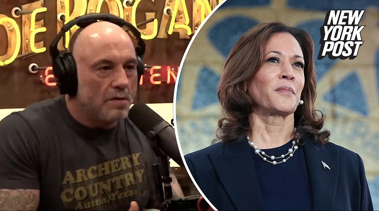 Joe Rogan says Kamala Harris tTeam LIED About him Refusing to make time for Ex-VP