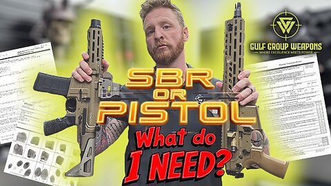 SBR vs Pistol: Full Guide to What’s Legal? Information & Forms You NEED to Stay Compliant!