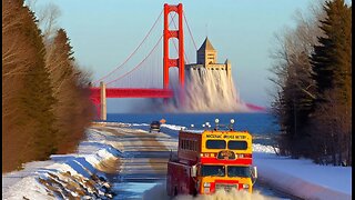 Live TV Shock: Mackinac Bridge Mystery Unfolds on Valentine's Day 2025