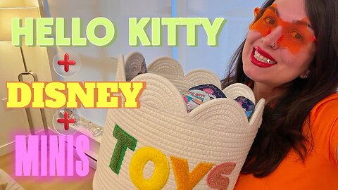 ✨ ASMR Unboxing Hello Kitty Squishies, Disney Doorables Muppets & Mini Figures! #short 🎁🔮