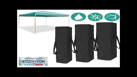 Outdoor Camping Gazebo Carry Bag Portable Waterproof Sunscreen Canopy Tent Storage Bag Review