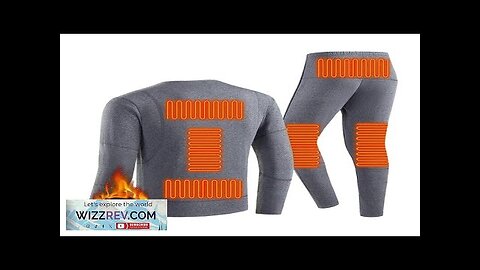 TENGOO HD-02G Heating Underwear Pant Set Fleece Lined Thermal Long Sleeves Trousers Review