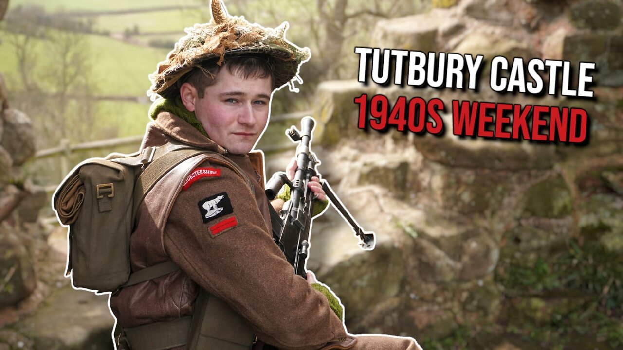 A Day in the 1940s at Tutbury Castle | Living History Event 2022