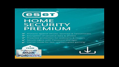 ESET Home Security Premium Antivirus 2024 Edition 3 Devices Review