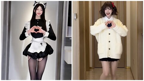 Maid vs. Schoolgirl – Who Dances Better?🔥